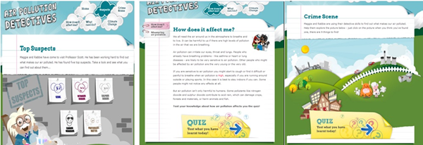 Scottish Air Quality Website Education 2